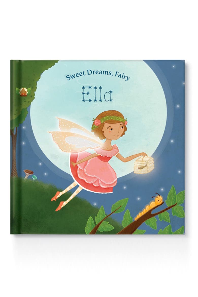 'Sweet Dreams, Fairy' Personalized Book, Main, color, BLUE