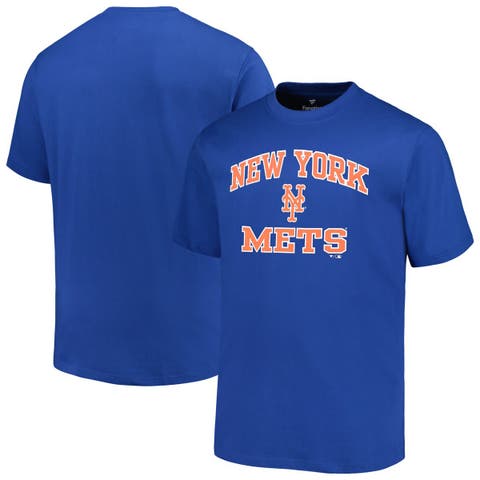 Men
s Profile Royal New York Mets Big 
Tall Heart 
Soul T-Shirt