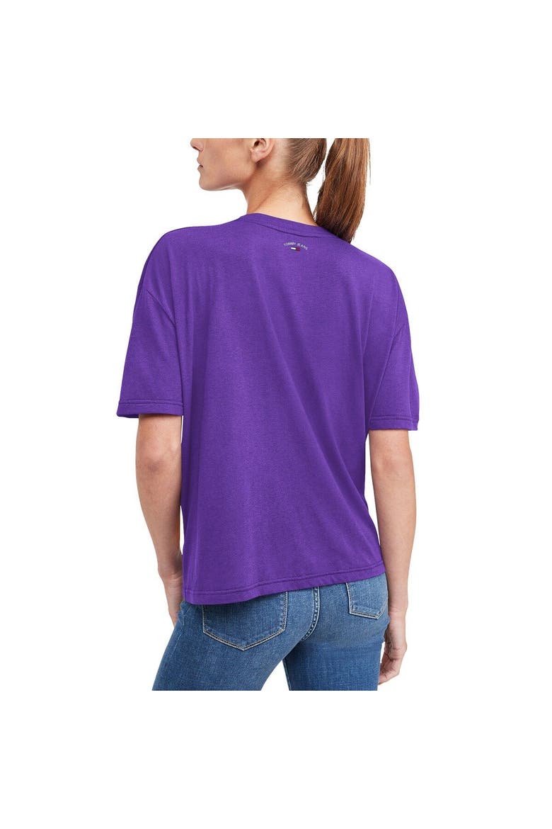 Women's Tommy Jeans Purple Los Angeles Lakers Bianca T-Shirt, Alternate, color, Purple
