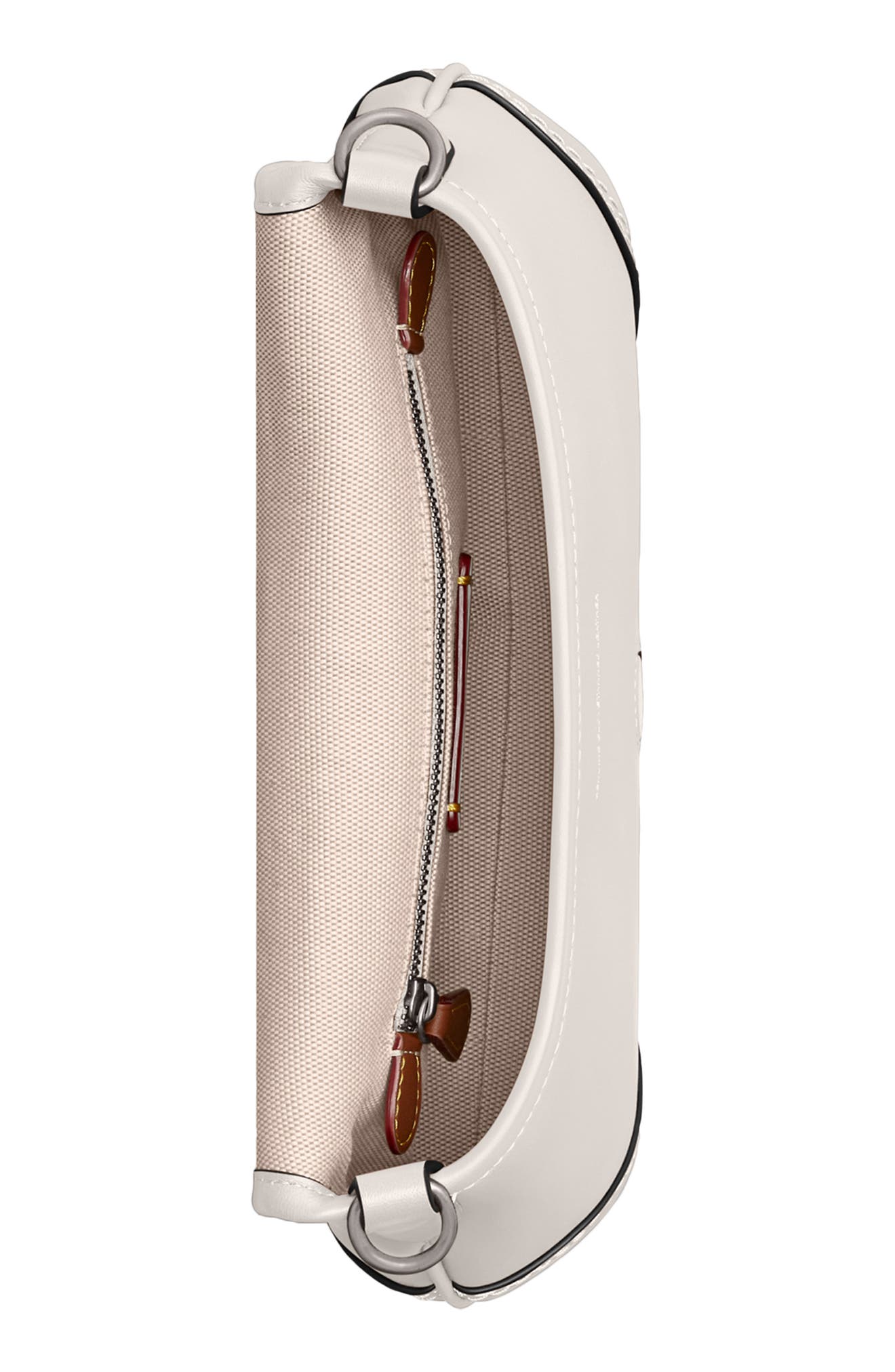 COACH Soho Glove Tanned Leather Shoulder Bag, Alternate, color, Chalk