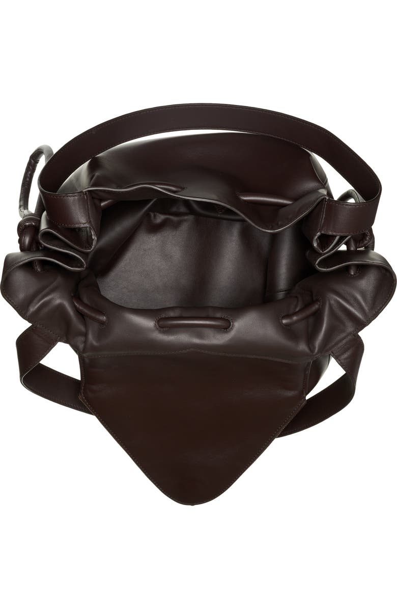 Bottega Veneta Triangle Flap Leather Top Handle Bag, Alternate, color,