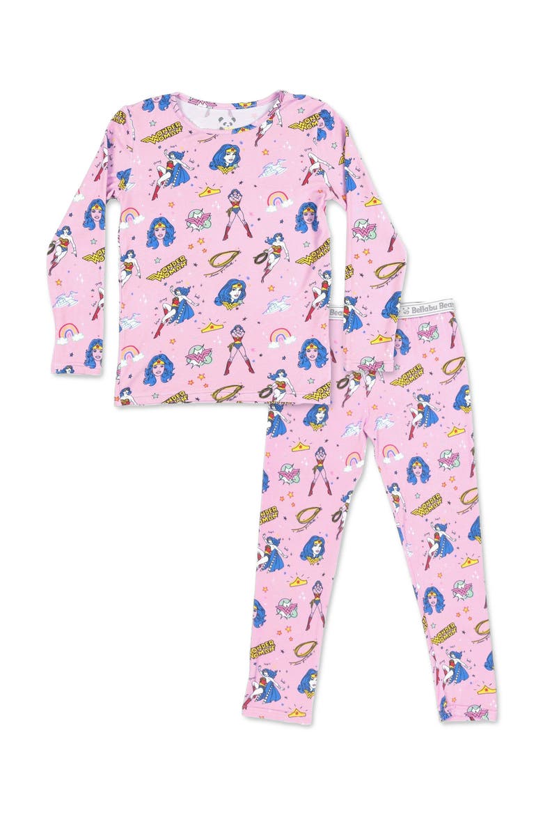 Kids' Wonder Woman Set of 2 Piece Pajamas, Main, color, Wonder Woman