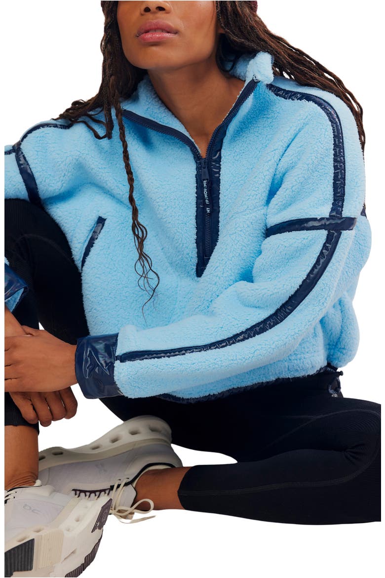 Free People FP Movement Mountain High Shine Half Zip (Women