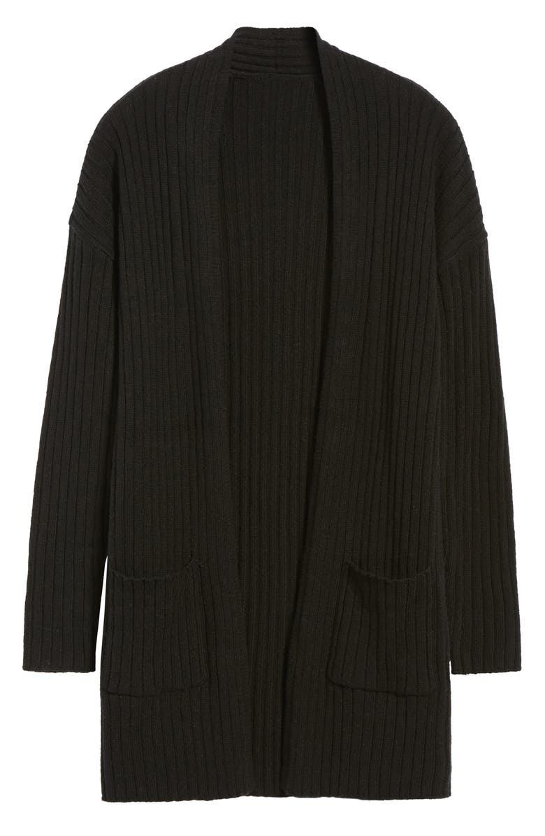 BP. Rib Knit Cardigan, Alternate, color, 