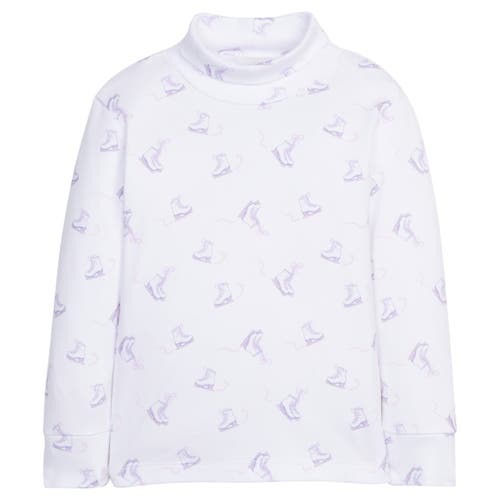 LITTLE ENGLISH LITTLE ENGLISH KIDS' PRINTED TURTLENECK