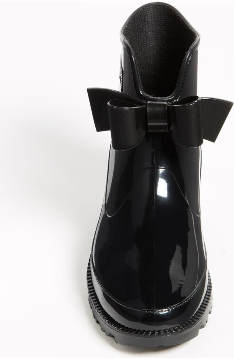 RED Valentino 'Bow' Rain Boot, Alternate, color,