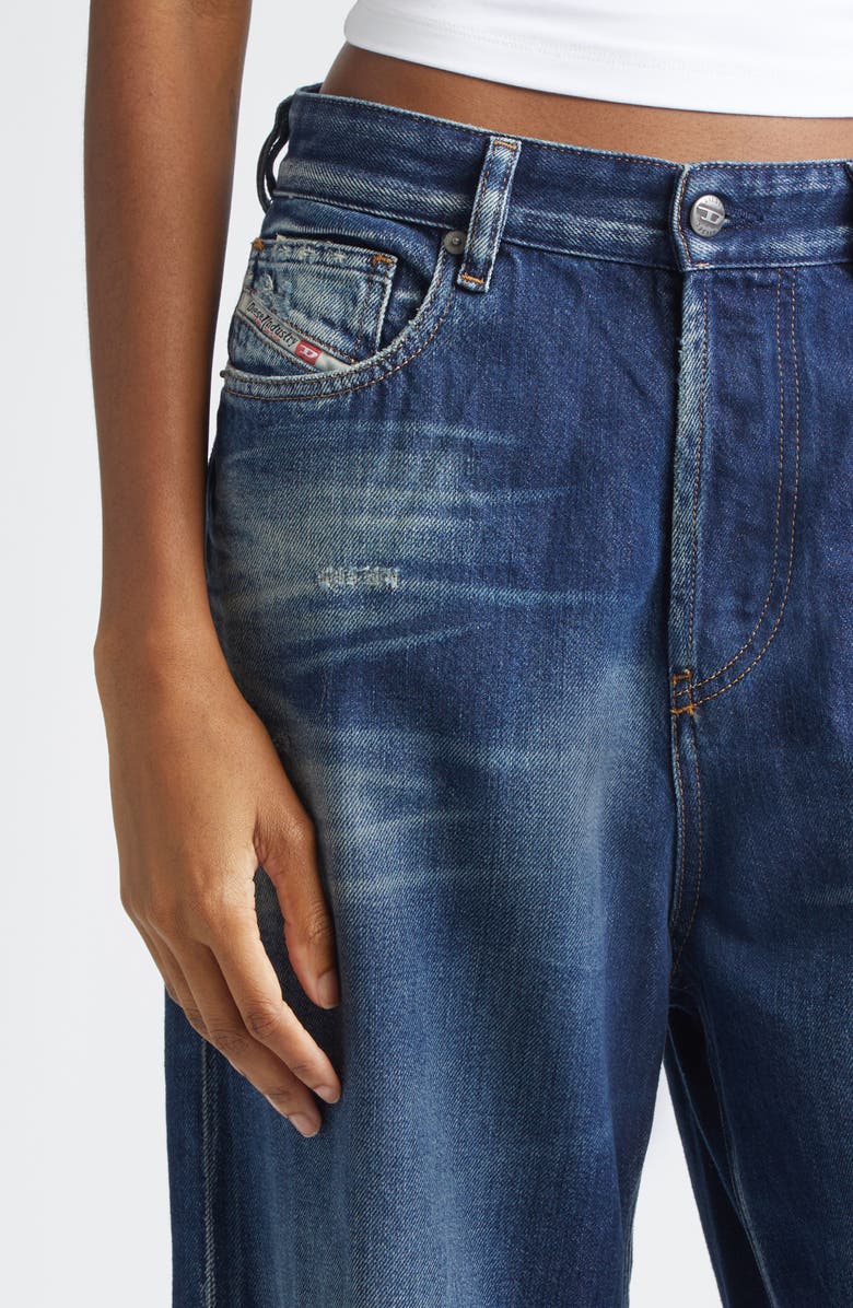 DIESEL<sup>®</sup> 1996 D-Sire Low Rise Wide Leg Jeans, Alternate, color, Denim