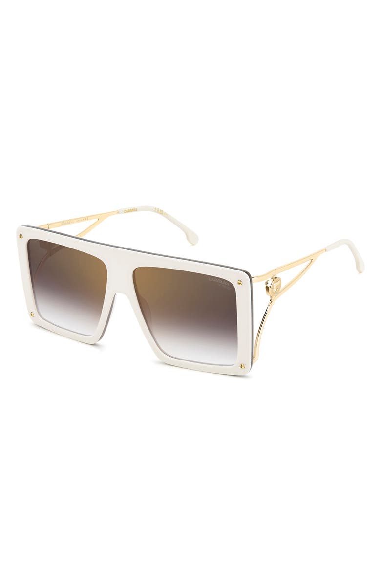 Carrera Eyewear Unica 60mm Gradient Shield Sunglasses, Alternate, color, 0Szj-Yk