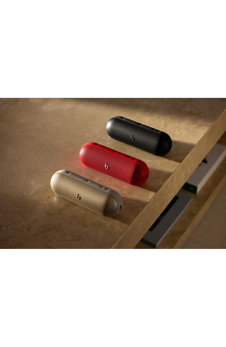 Beats by Dr. Dre<sup>™</sup> Beats Pill Portable Bluetooth<sup>®</sup> Wireless Water‑Resistant Speaker, Alternate, color, Matte Black