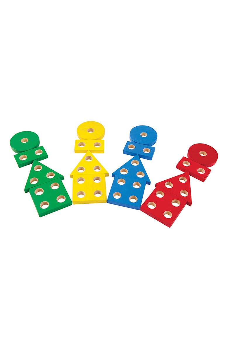 PlanToys<sup>®</sup> Geometric Sorting Board, Alternate, color, Assorted