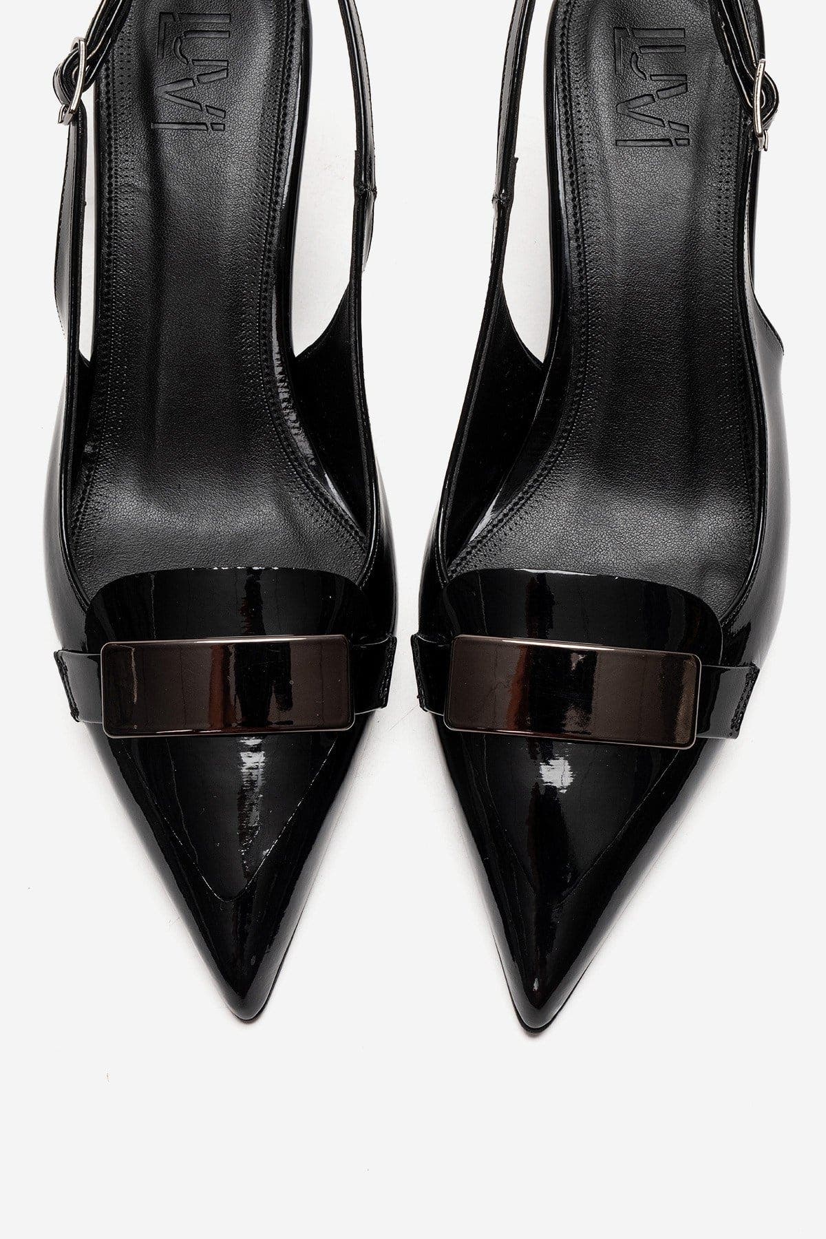 Prologue Shoes Sollenne Stiletto Pump, Alternate, color, Black