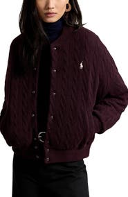 Polo Ralph Lauren Cable Wool & Cashmere Jacket