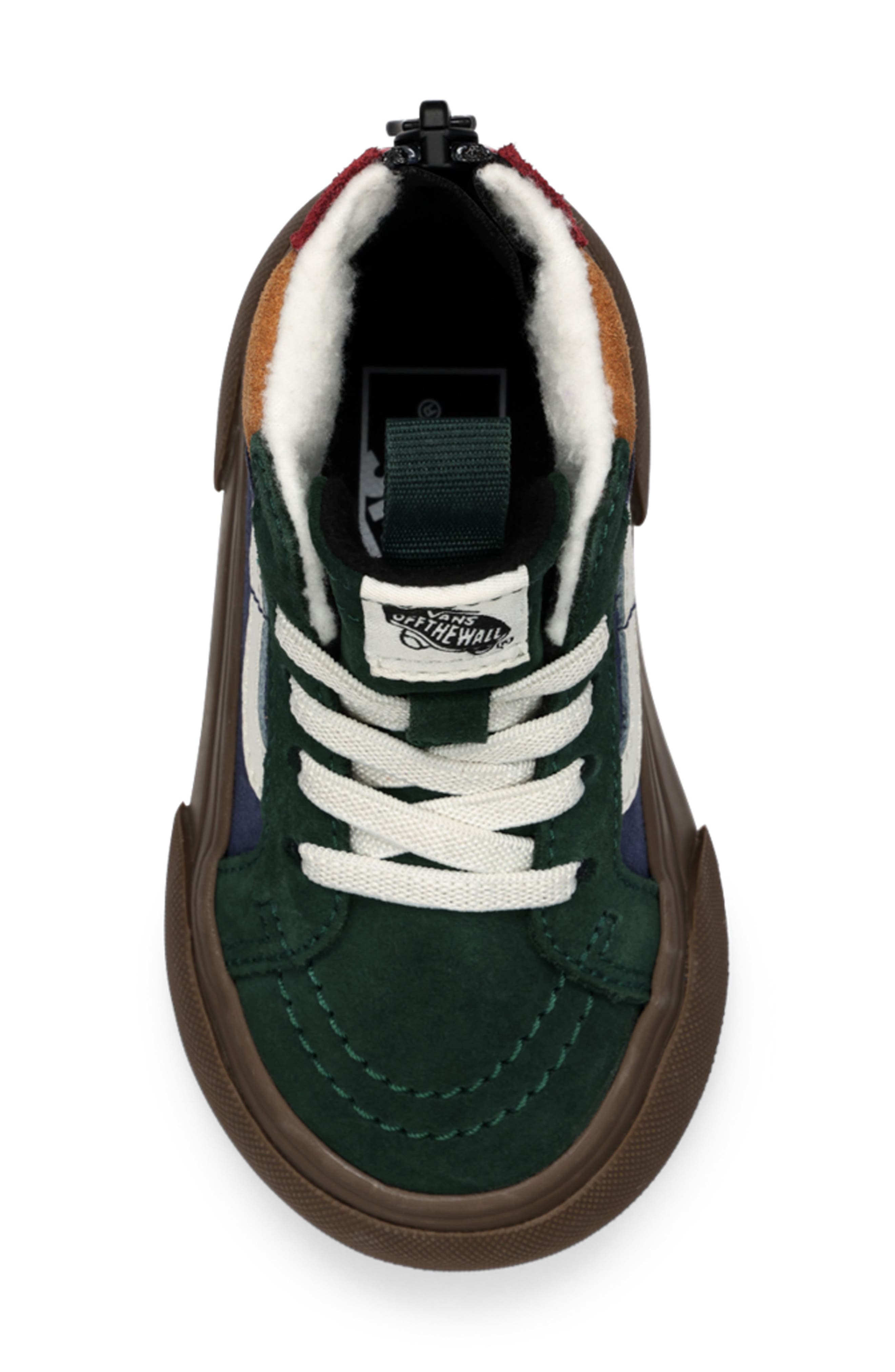 Vans Kids' MTE Sk8-Hi Zip Colorblock Sneaker, Alternate, color, 