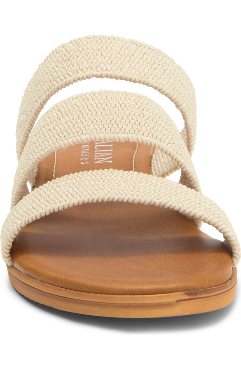 ITALIAN SHOEMAKERS Woven Wedge Slide Sandal, Alternate, color,