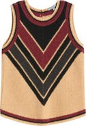 Wit & Wisdom Chevron Sleeveless Sweater