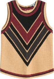 Wit & Wisdom Chevron Sleeveless Sweater