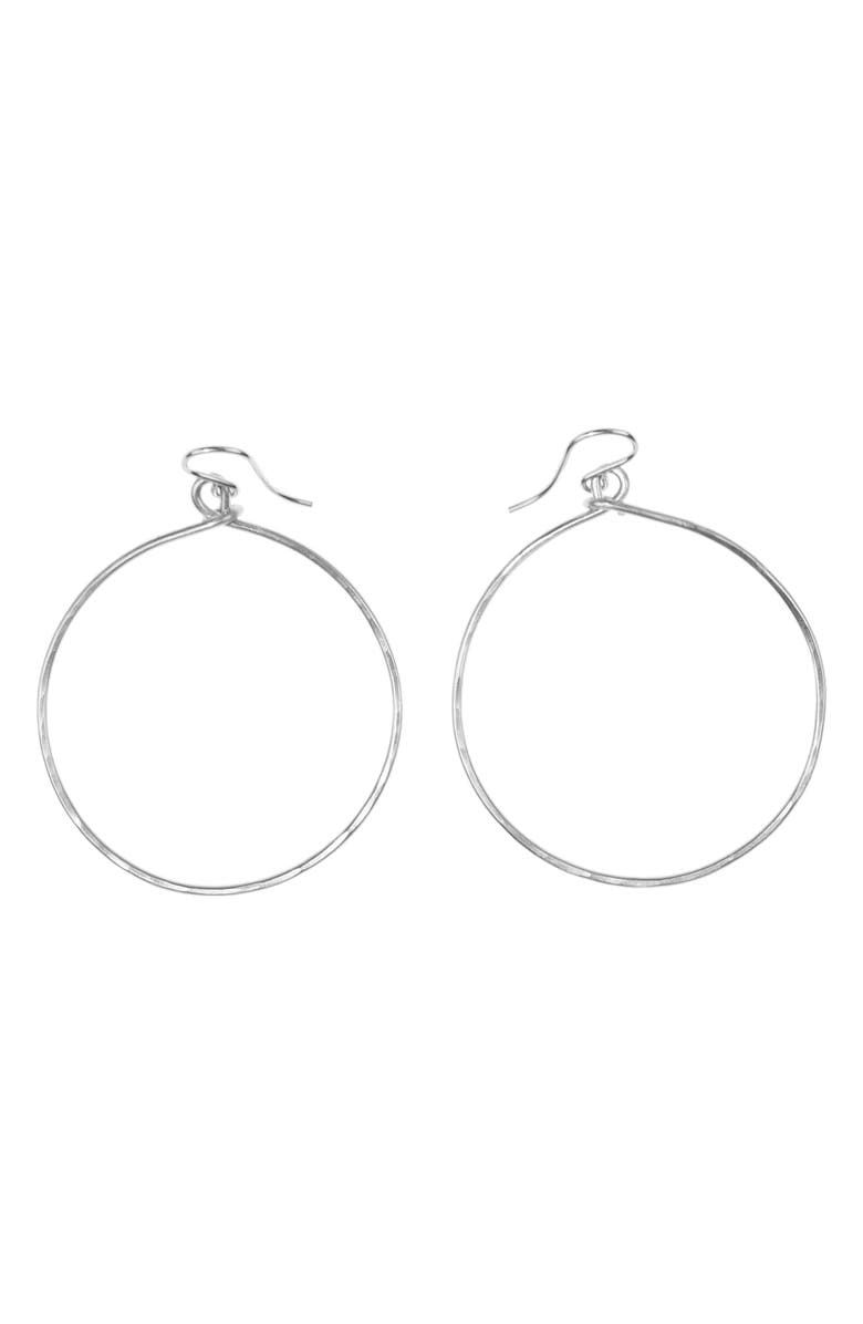 Nashelle Medium Loop Earrings, Main, color, 