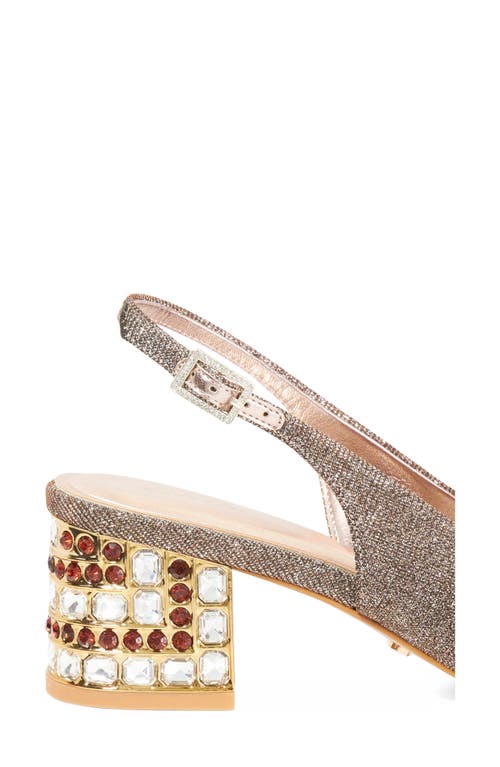 Dune London Catharine Slingback Pump In Brown