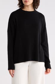 Eileen Fisher Funnel Neck Wool Sweater