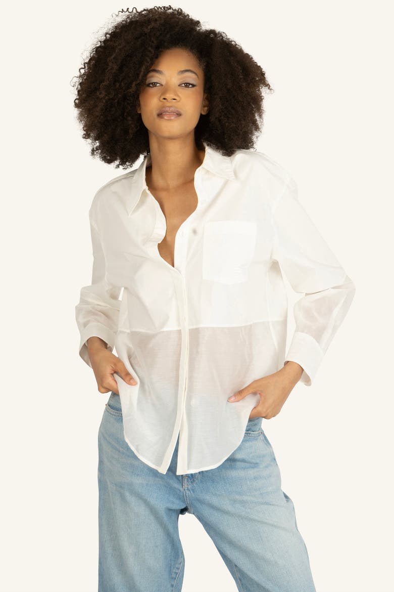 Ivona Blouse, Alternate, color, Off White