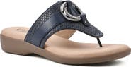 CLIFFS BY WHITE MOUNTAIN Benedict Wedge Thong Sandal