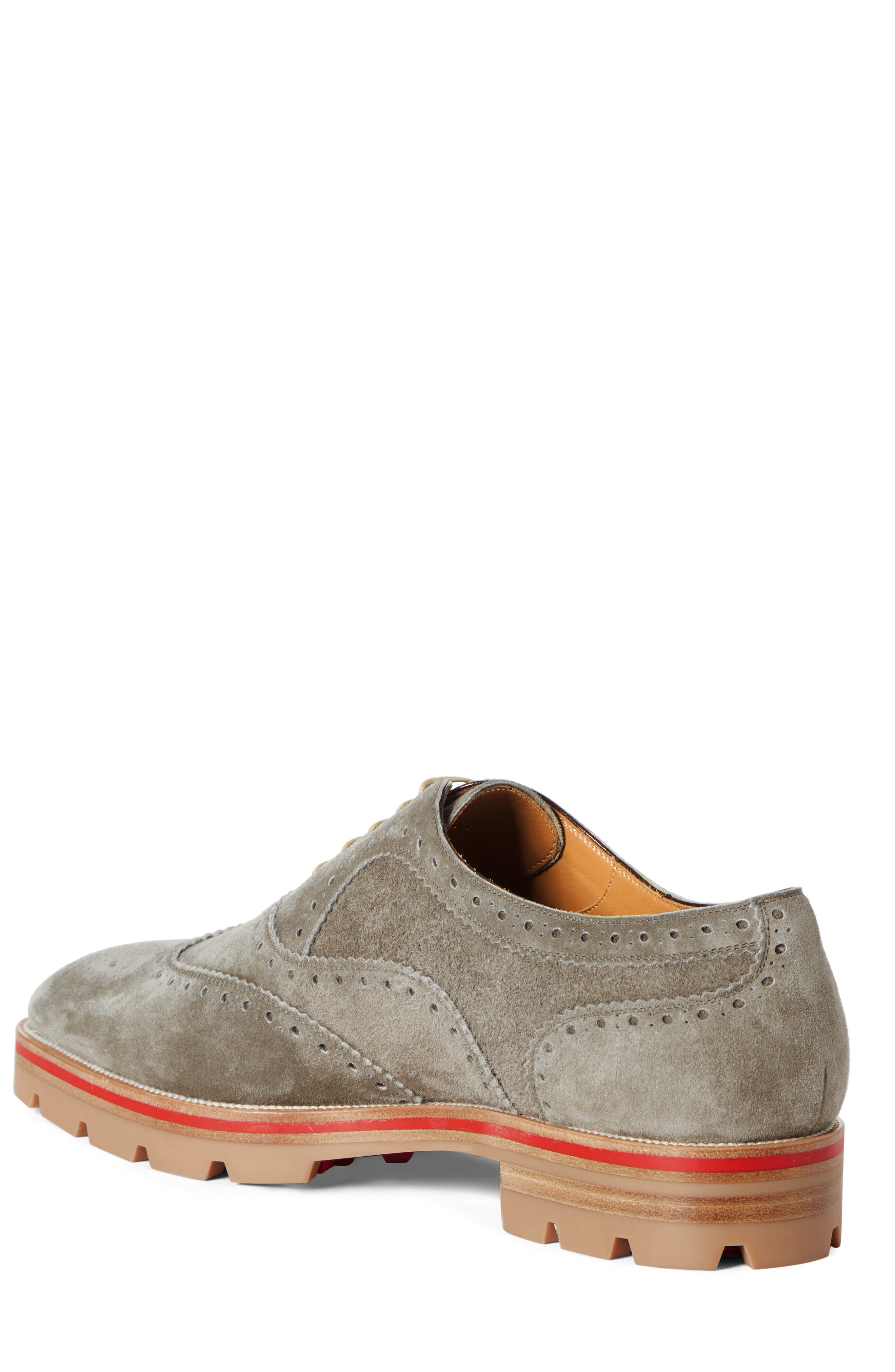 Christian Louboutin Charlie Brogue Wingtip Oxford, Alternate, color, 