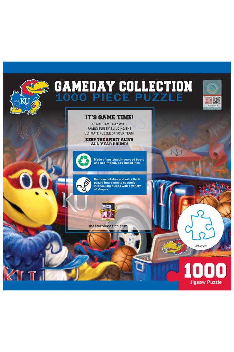 Kansas Jayhawks Gameday 1000pc Puzzle, Alternate, color, Multicolor
