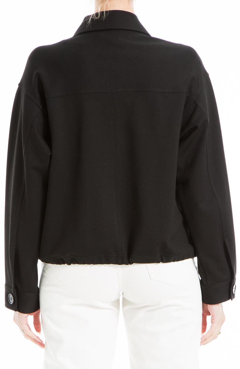 MAX STUDIO Ponte Two-Pocket Drawstring Jacket, Alternate, color, 