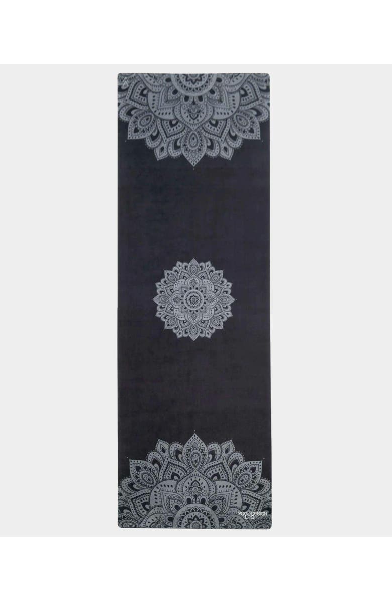 Yoga Design Lab Combo Yoga Mat 3.5mm- 2-in-1, Main, color, Mandala Black