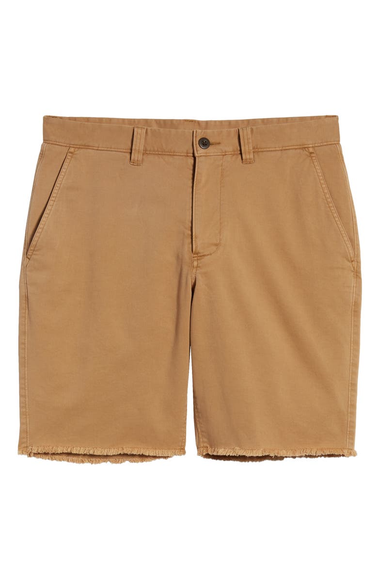 Madewell Raw Hem Chino Shorts, Alternate, color, 