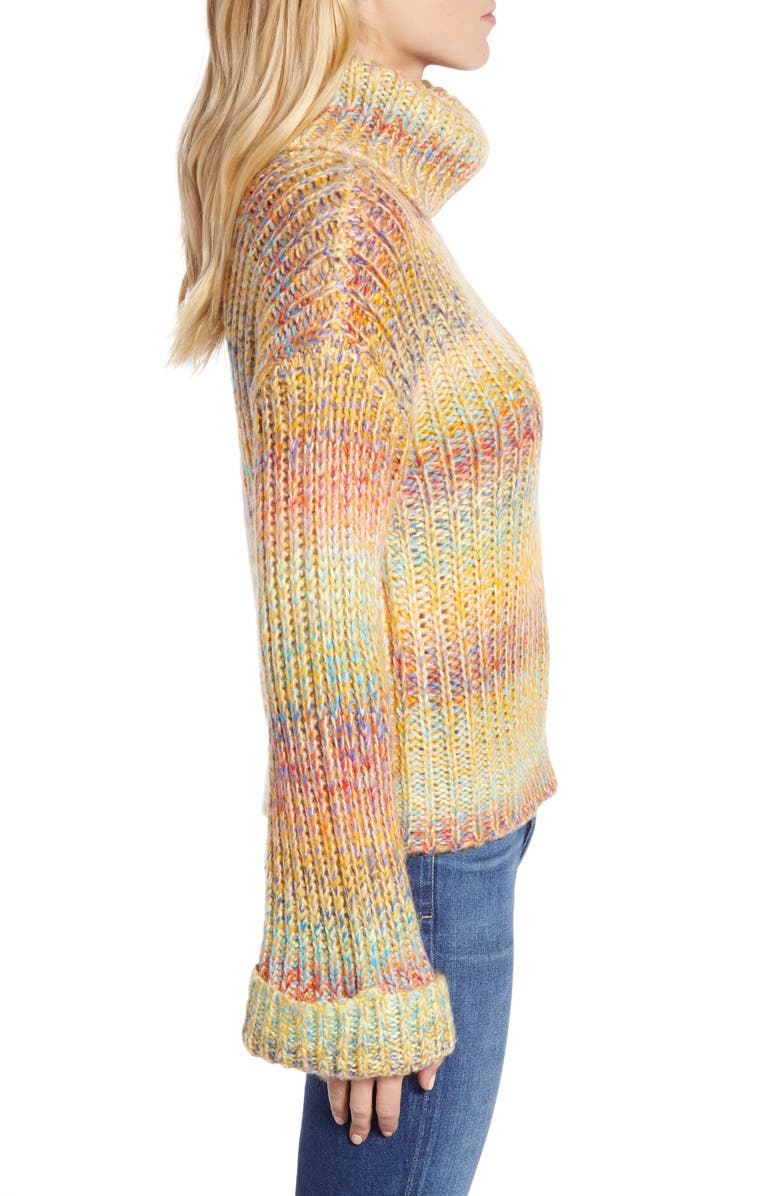 RD Style Ombré Turtleneck Sweater, Alternate, color, 