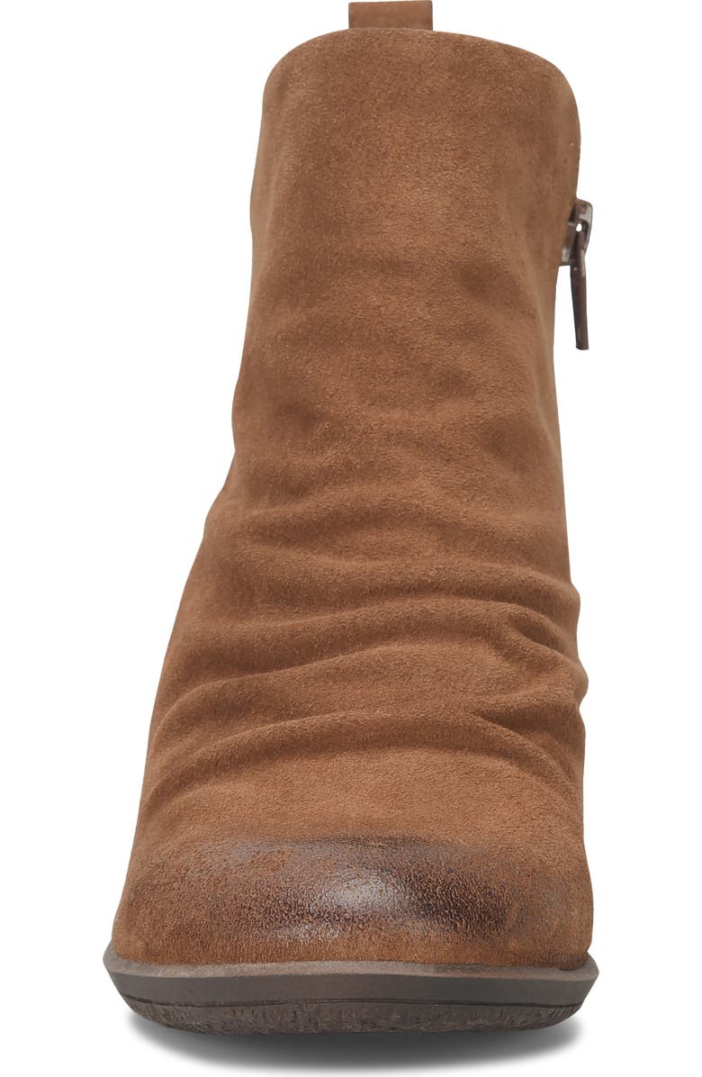 Comfortiva Brandy Water Resistant Bootie, Alternate, color, Havana Brown
