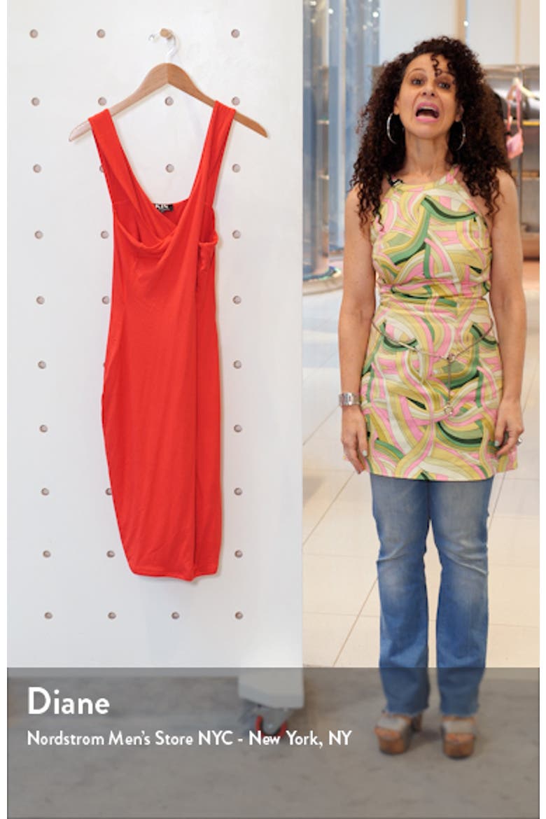 Cross Neck Halter Dress video