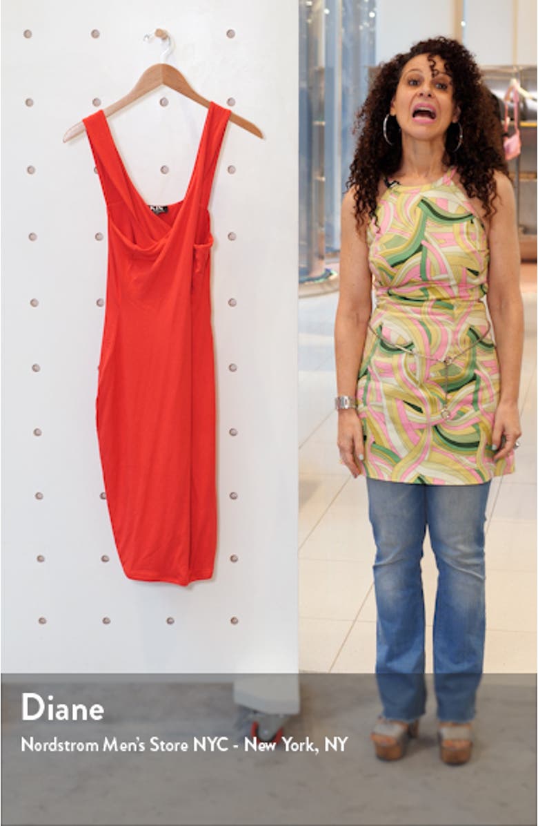 Cross Neck Halter Dress, sales video thumbnail