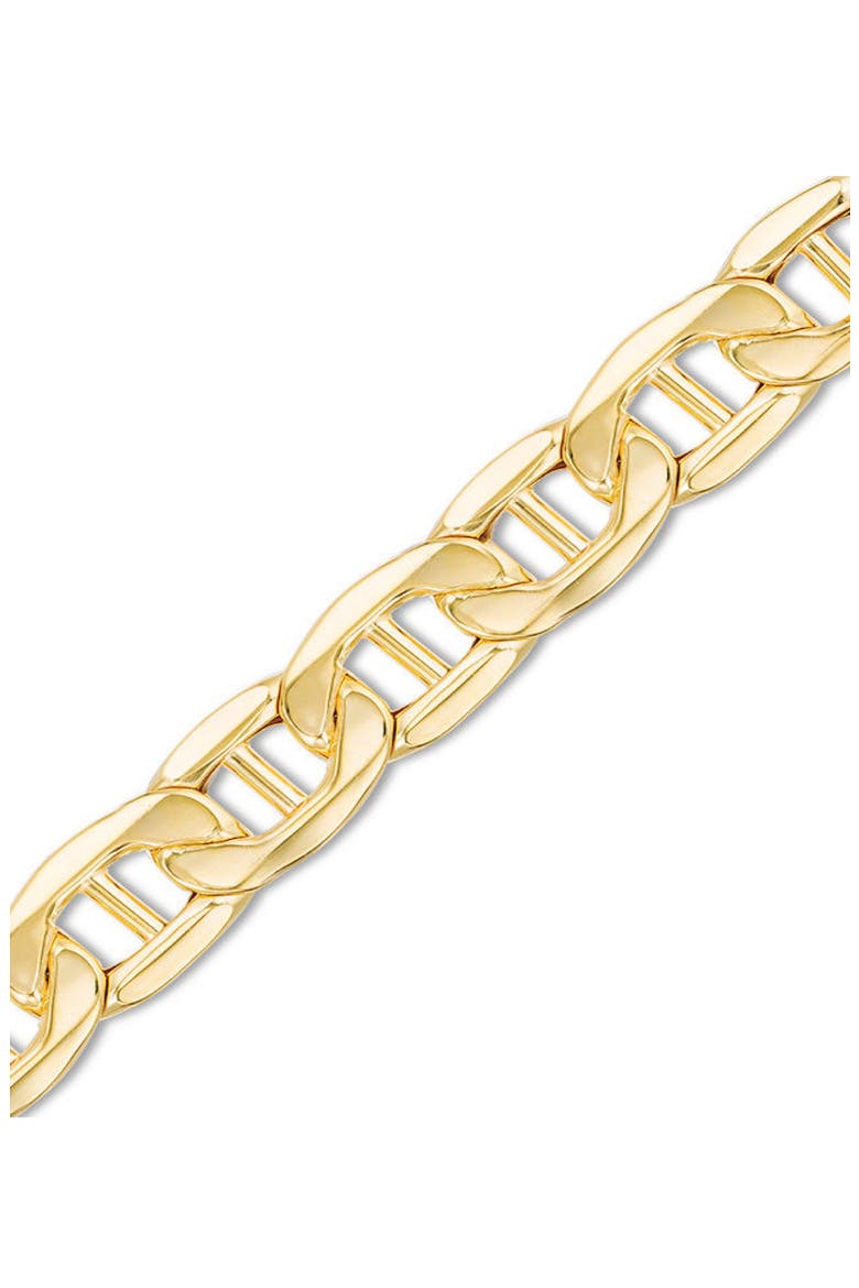 Flat Mariner Chain Necklace, Main, color, GOLD