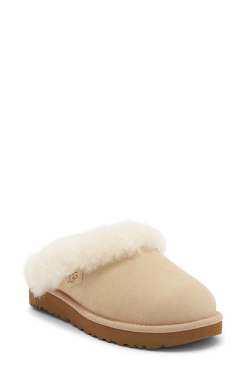 Clugette Genuine Shearling Clog