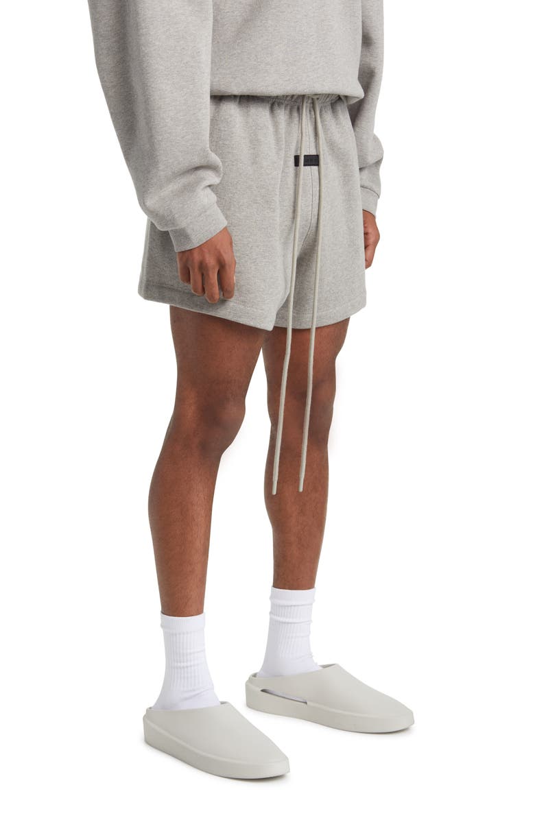 Fear of God Essentials Cotton Blend Sweat Shorts, Alternate, color, 