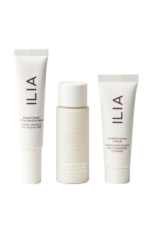 Ilia The Travel Skin Care Set $94 Value In Transparent