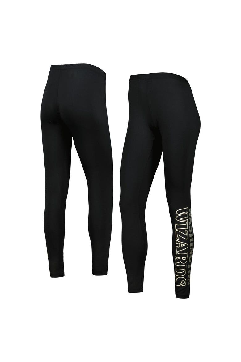 Women's G-III 4Her by Carl Banks Black Washington Wizards Stadium Leggings, Main, color, Black