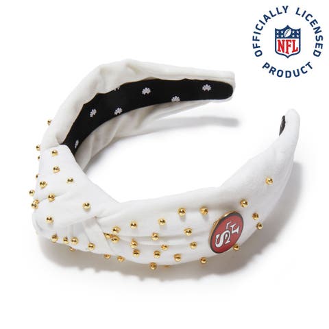 Sf 49Ers Embellished Knotted Headband