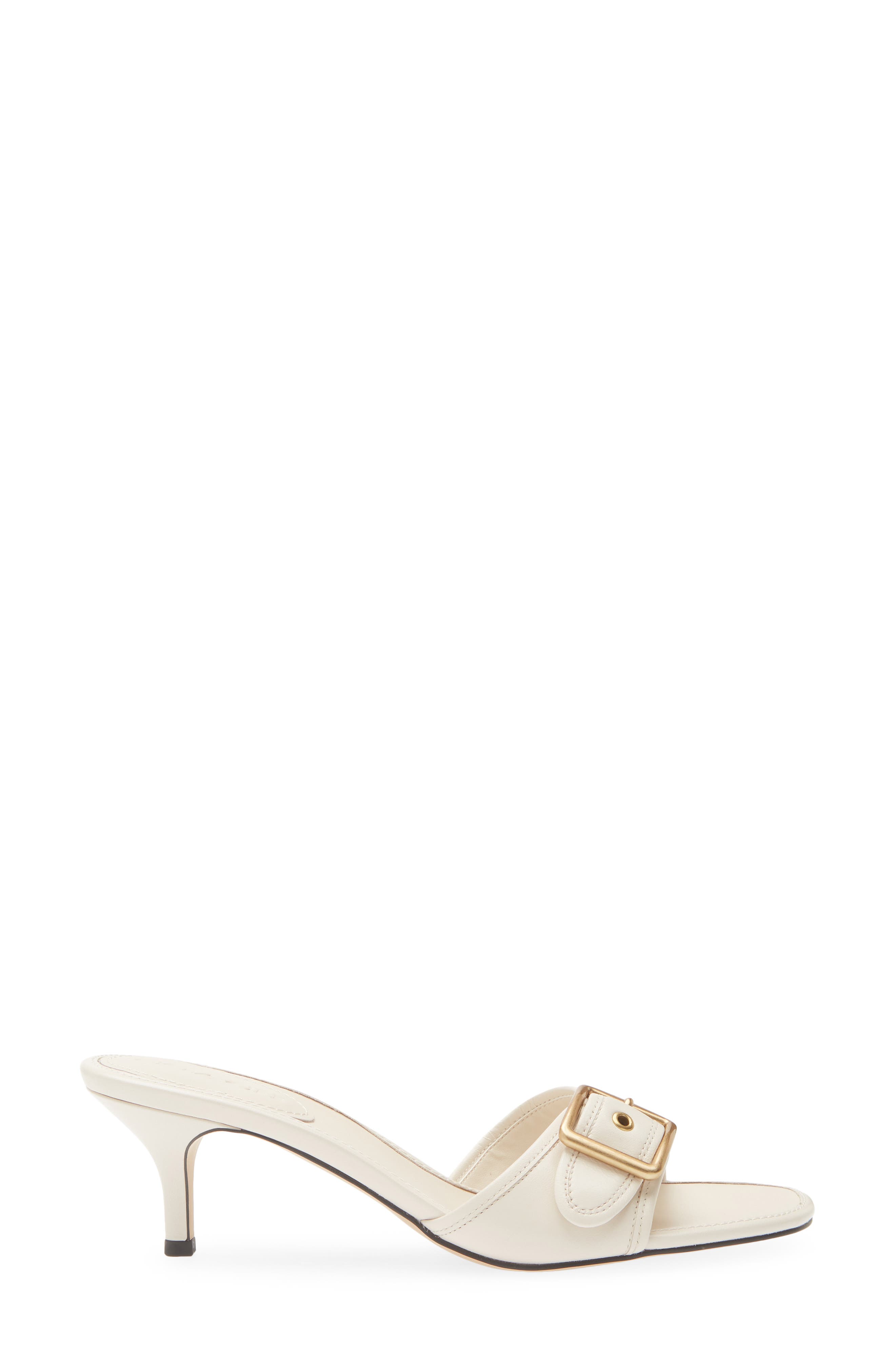 Margot Kitten Heel Sandal, Alternate, color, OAK/ CHALK