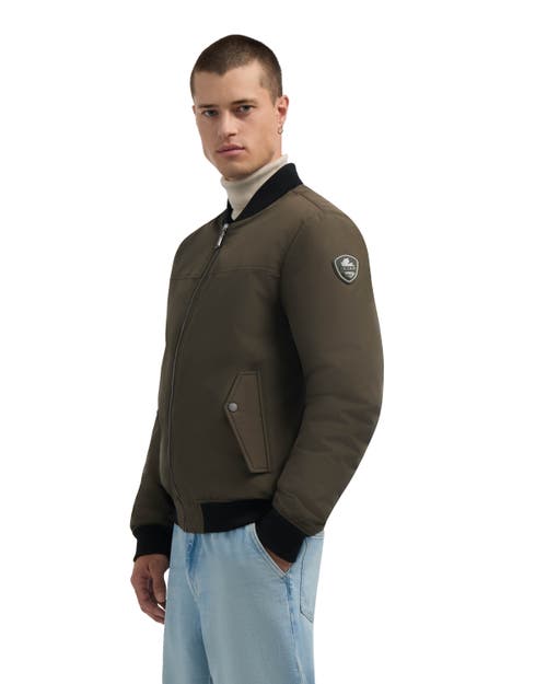 Pajar Aries Reversible Lightweight Bomber Jacket In Green