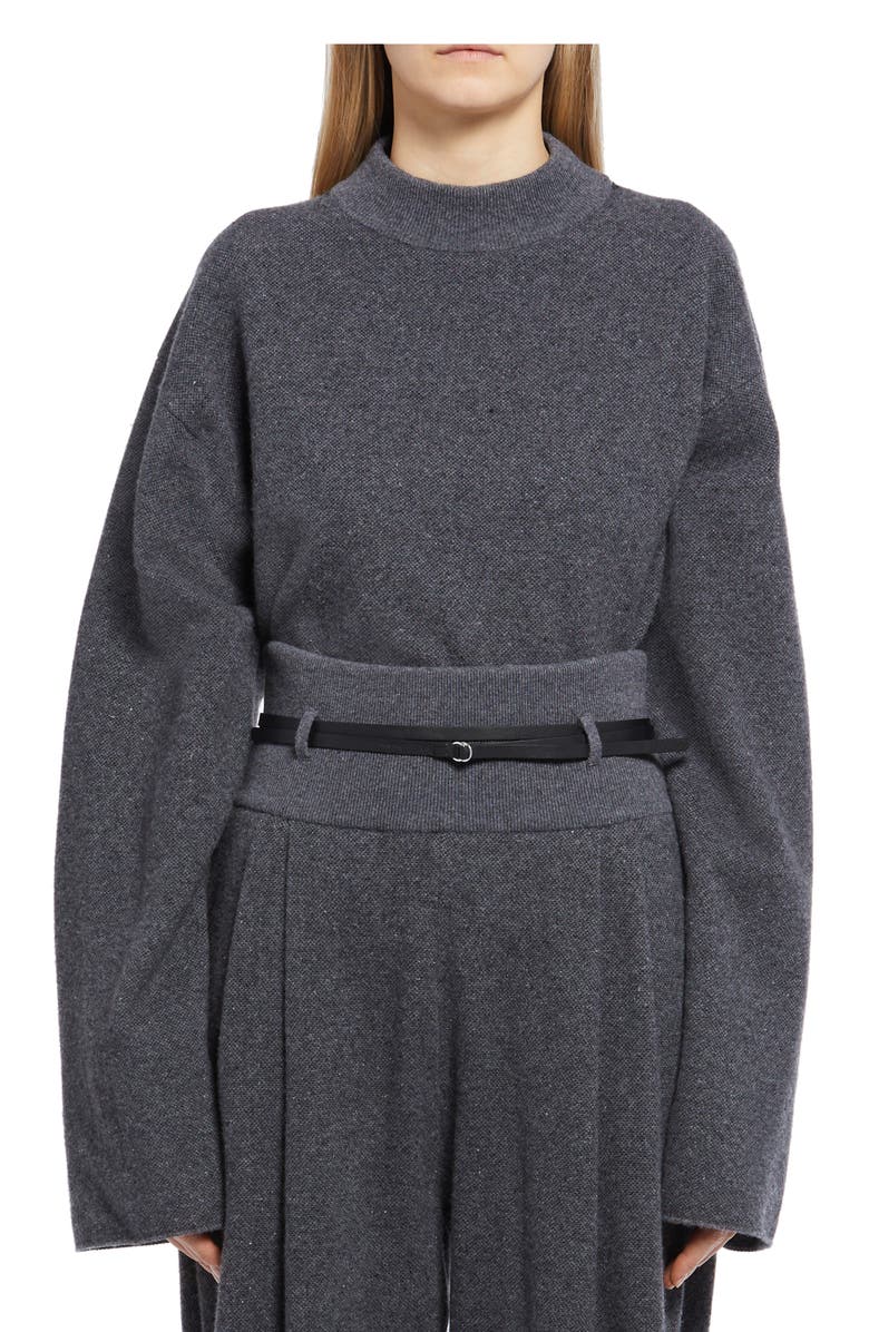 The Row Daverio Boxy Cashmere & Silk Sweater, Main, color,