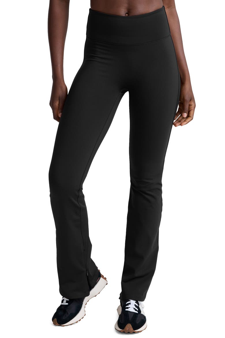 Pacer Fleece Pants, Main, color, BLACK