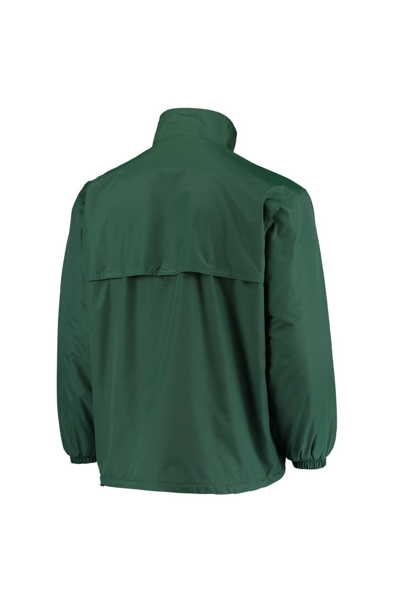 DUNBROOKE Men's Dunbrooke Green New York Jets Triumph Fleece Full-Zip Jacket, Alternate, color, 
