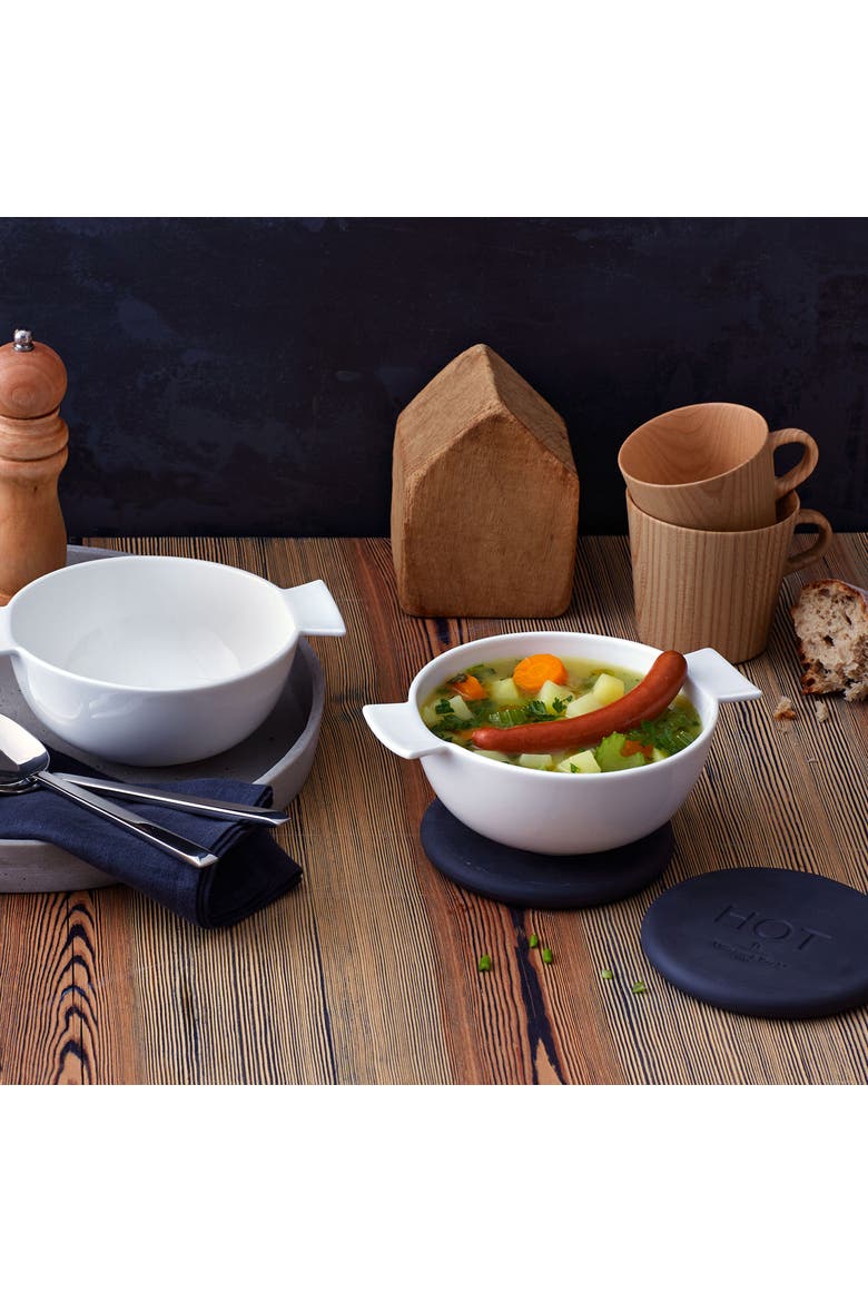 Individual Soup Passion Tureen, Alternate, color, White