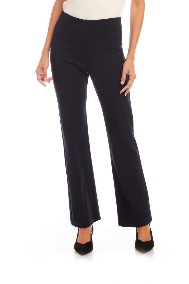 Stretch Twill Bootcut Pants, Main, color, NAVY