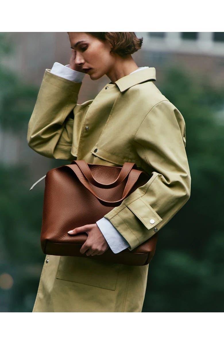 Cuyana System Tote 16-inch, Alternate, color, Dark Chestnut