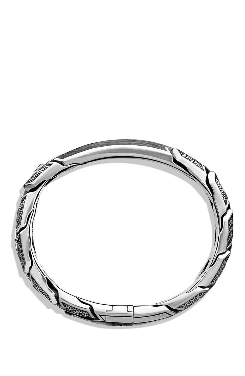 David Yurman Forged Carbon ID Bracelet, Alternate, color, 