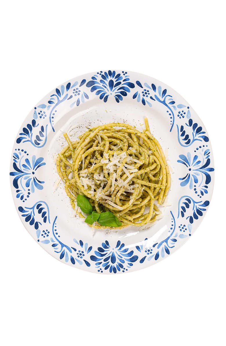 Juliska Iberian Dinner Plate, Alternate, color, Indigo